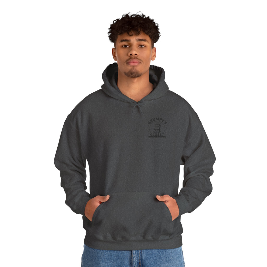 Grumpy's Closet Logo Hoodie | Unisex Graphic Pullover