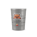 Funny Capybara Iced Coffee Recharge Cup | 16 oz Steel
