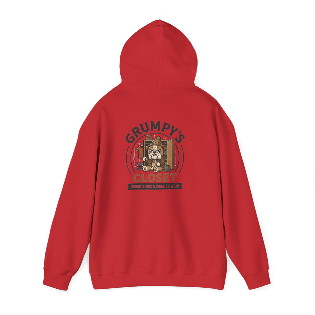 Grumpy's Closet Logo Hoodie | Unisex Graphic Pullover