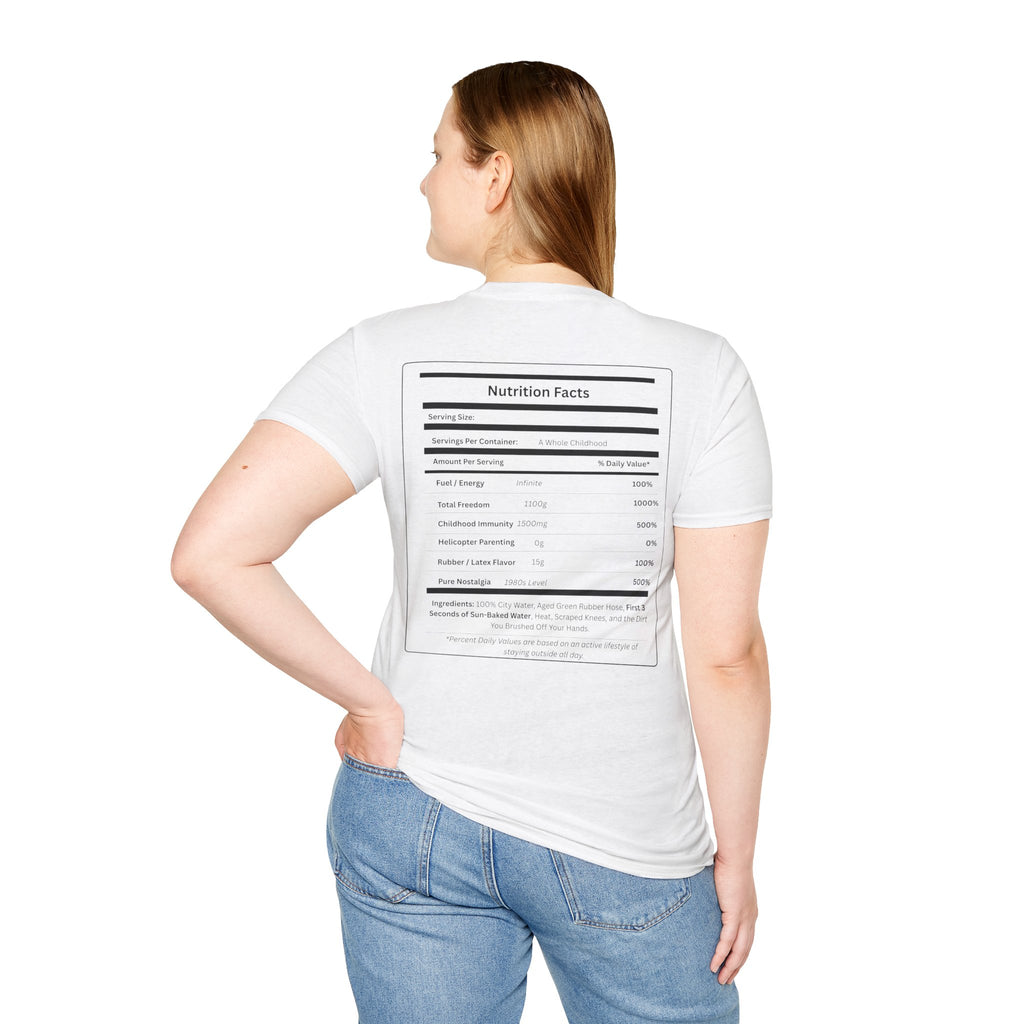 Gen X Raised on Hose Water T-Shirt | Retro Childhood Tee