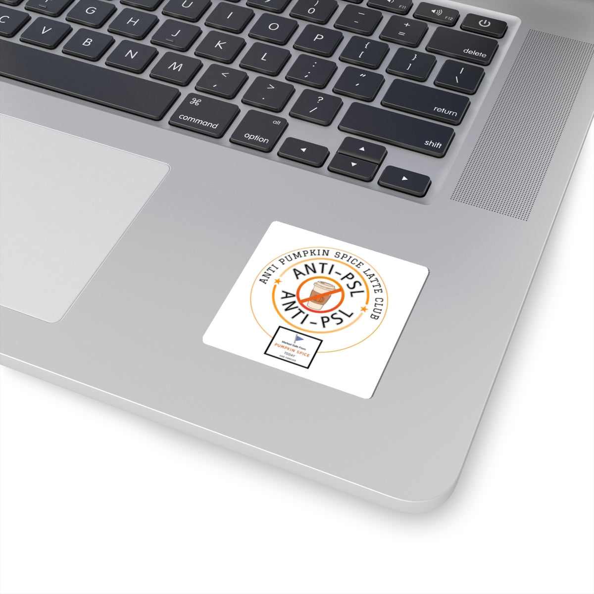 Anti Pumpkin Spice Sticker, Funny Marked Safe Fall Decal, Sarcastic Anti PSL Vinyl Sticker, Laptop Water Bottle Autumn Barista Gift