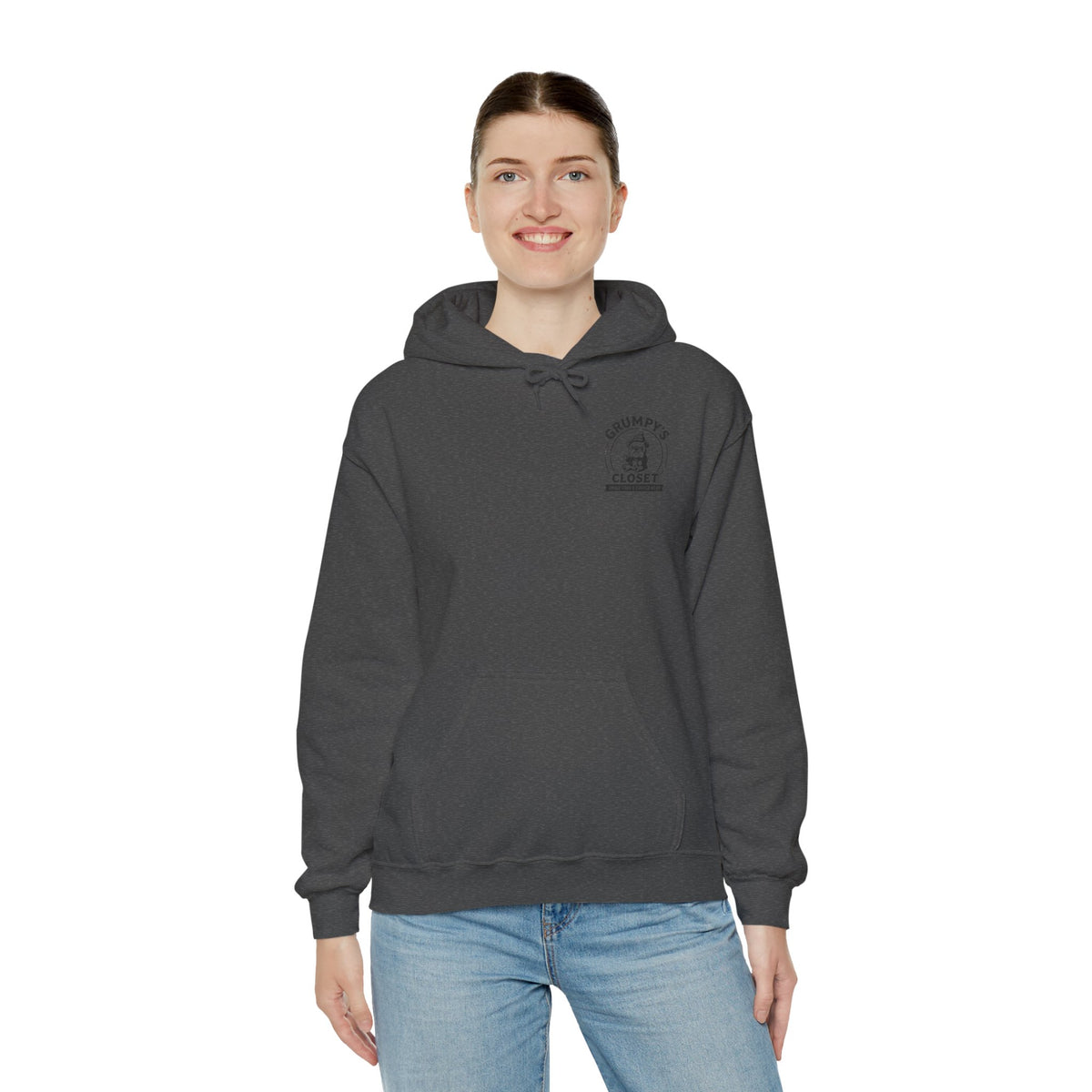 Grumpy's Closet Logo Hoodie | Unisex Graphic Pullover