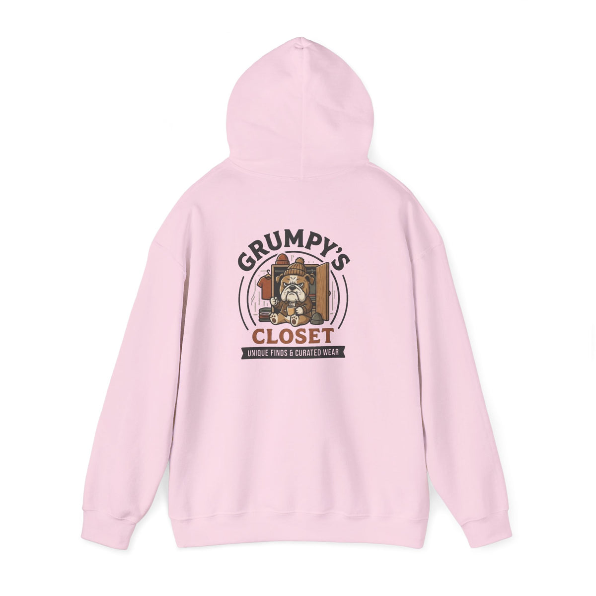 Grumpy's Closet Logo Hoodie | Unisex Graphic Pullover