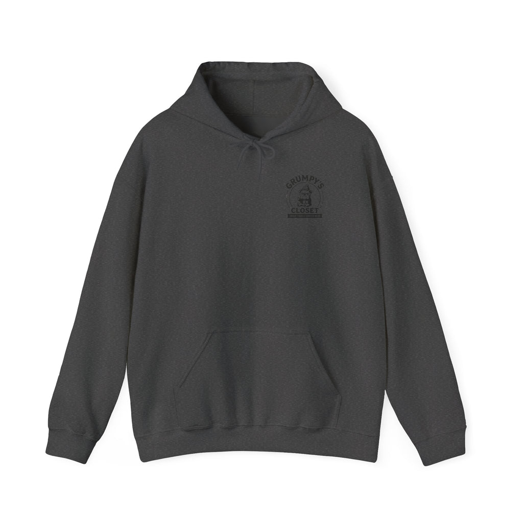 Grumpy's Closet Logo Hoodie | Unisex Graphic Pullover