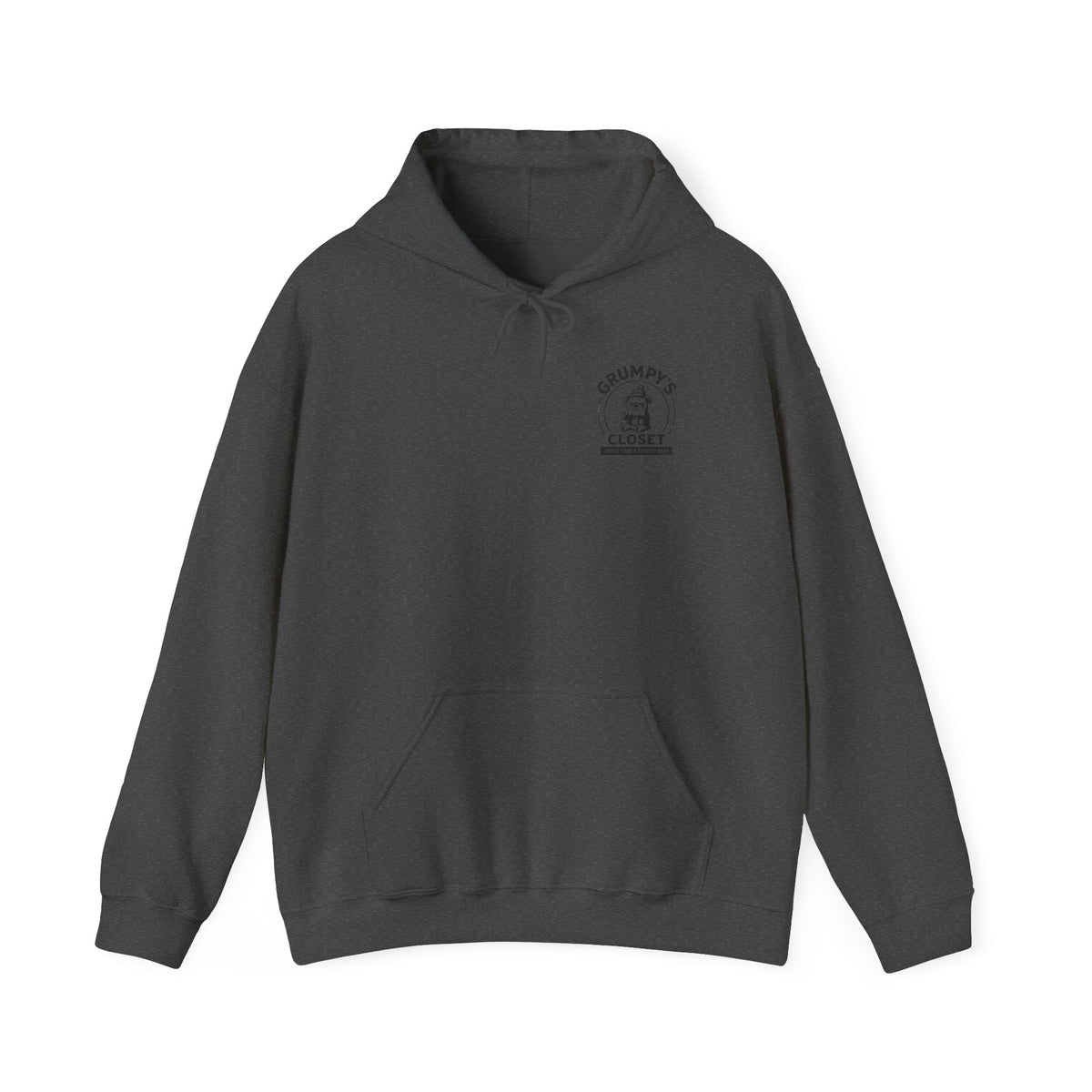 Grumpy's Closet Logo Hoodie | Unisex Graphic Pullover