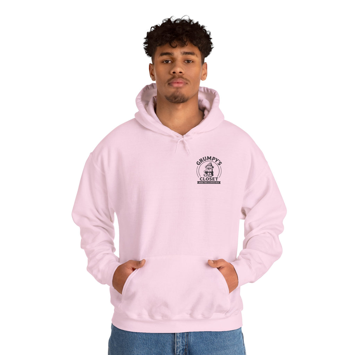 Grumpy's Closet Logo Hoodie | Unisex Graphic Pullover