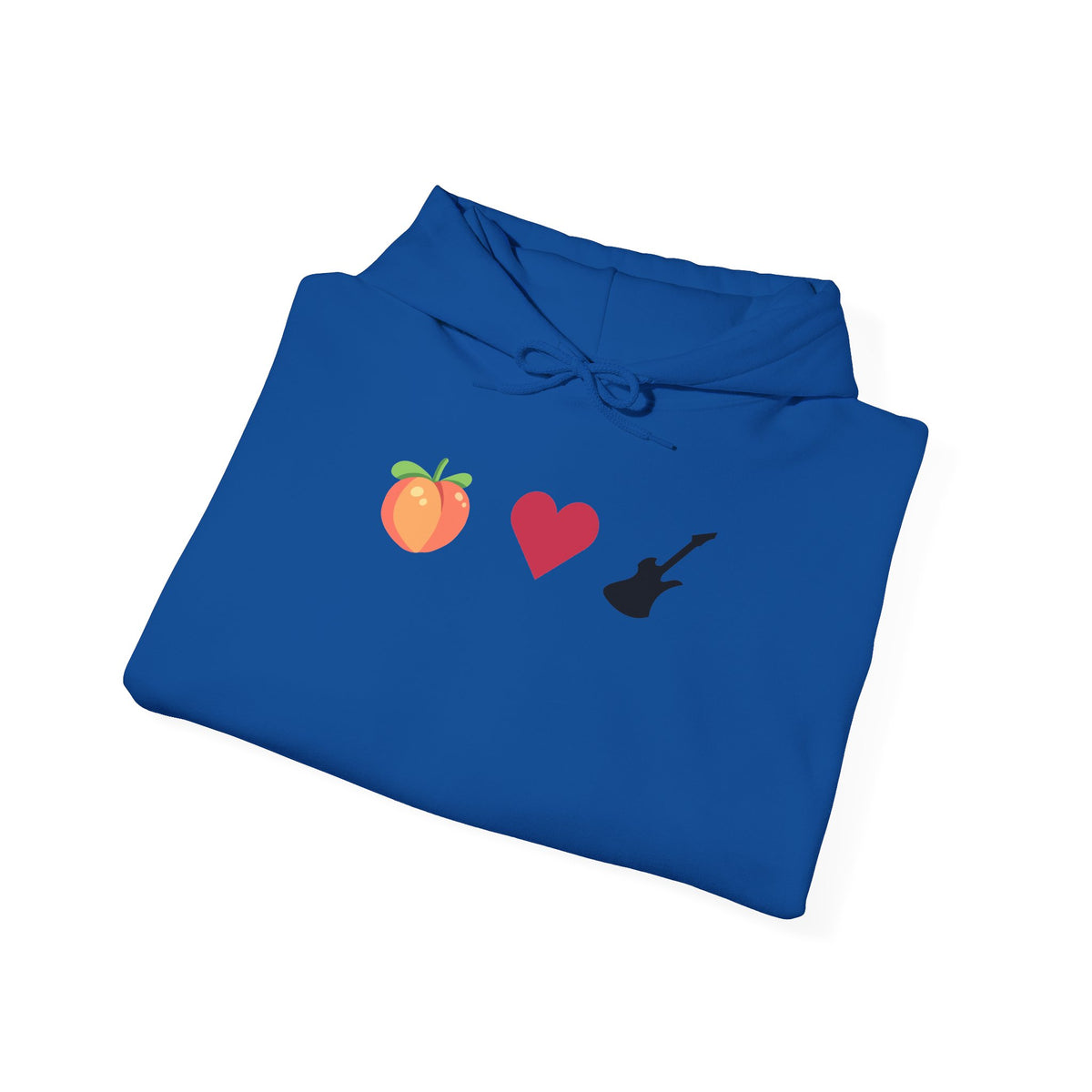 Peach Love Rock & Roll Two-Sided Hoodie | Original Logo