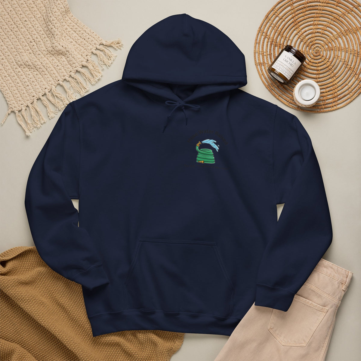 Gen X Raised on Hose Water Hoodie | Retro Childhood Nostalgia