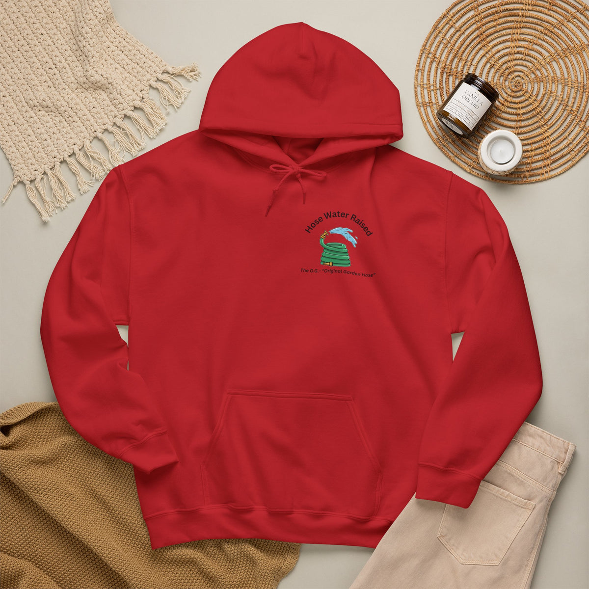 Gen X Raised on Hose Water Hoodie | Retro Childhood Nostalgia