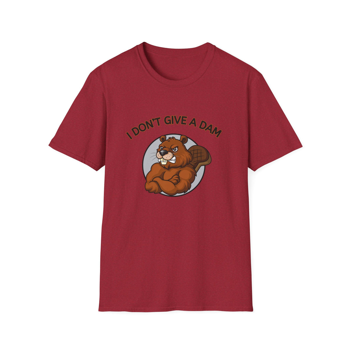 I Don’t Give a Dam Beaver T-Shirt | Funny Nature Tee