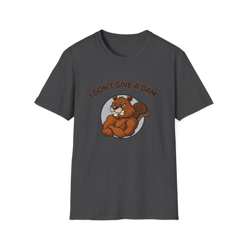 I Don’t Give a Dam Beaver T-Shirt | Funny Nature Tee