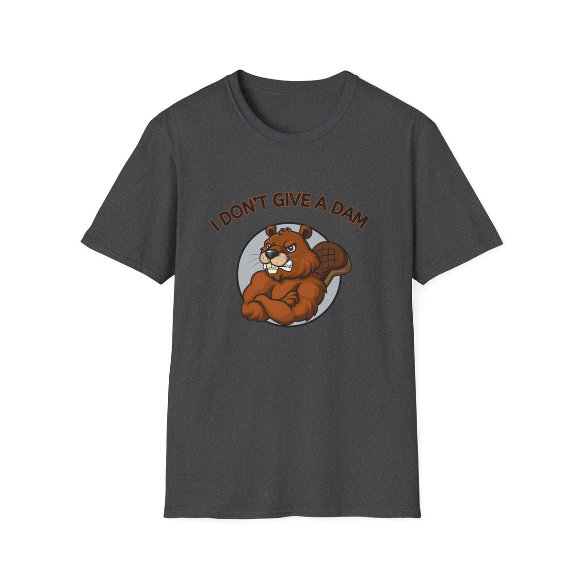 I Don’t Give a Dam Beaver T-Shirt | Funny Nature Tee