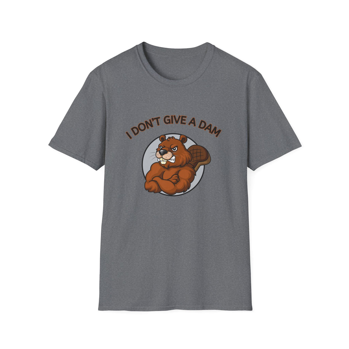 I Don’t Give a Dam Beaver T-Shirt | Funny Nature Tee