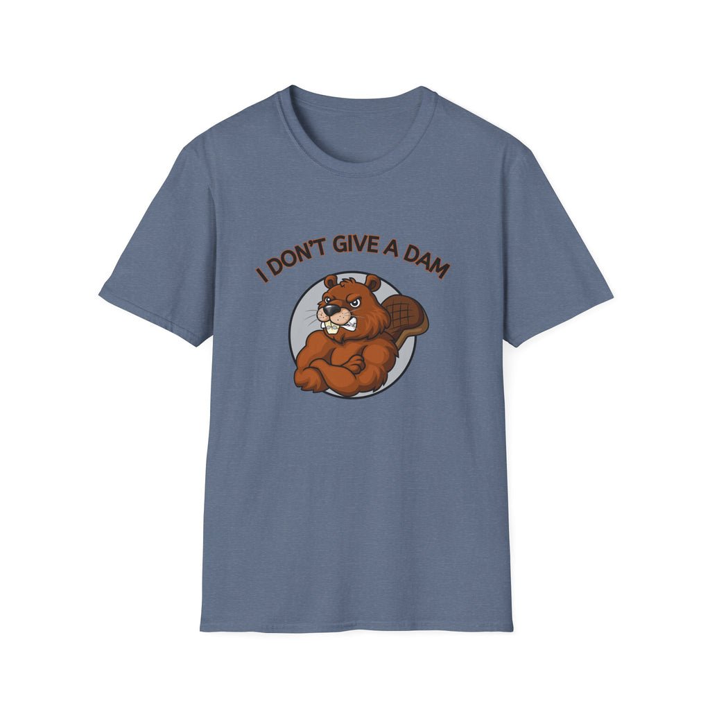 I Don’t Give a Dam Beaver T-Shirt | Funny Nature Tee