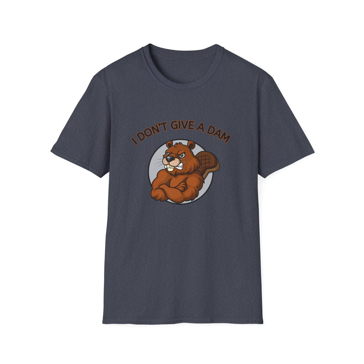 I Don’t Give a Dam Beaver T-Shirt | Funny Nature Tee