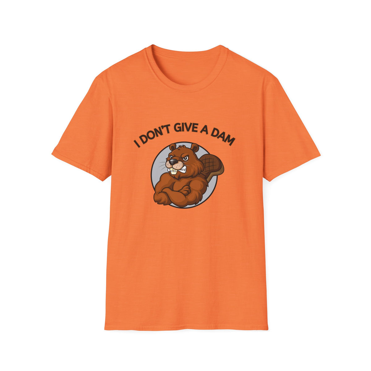 I Don’t Give a Dam Beaver T-Shirt | Funny Nature Tee