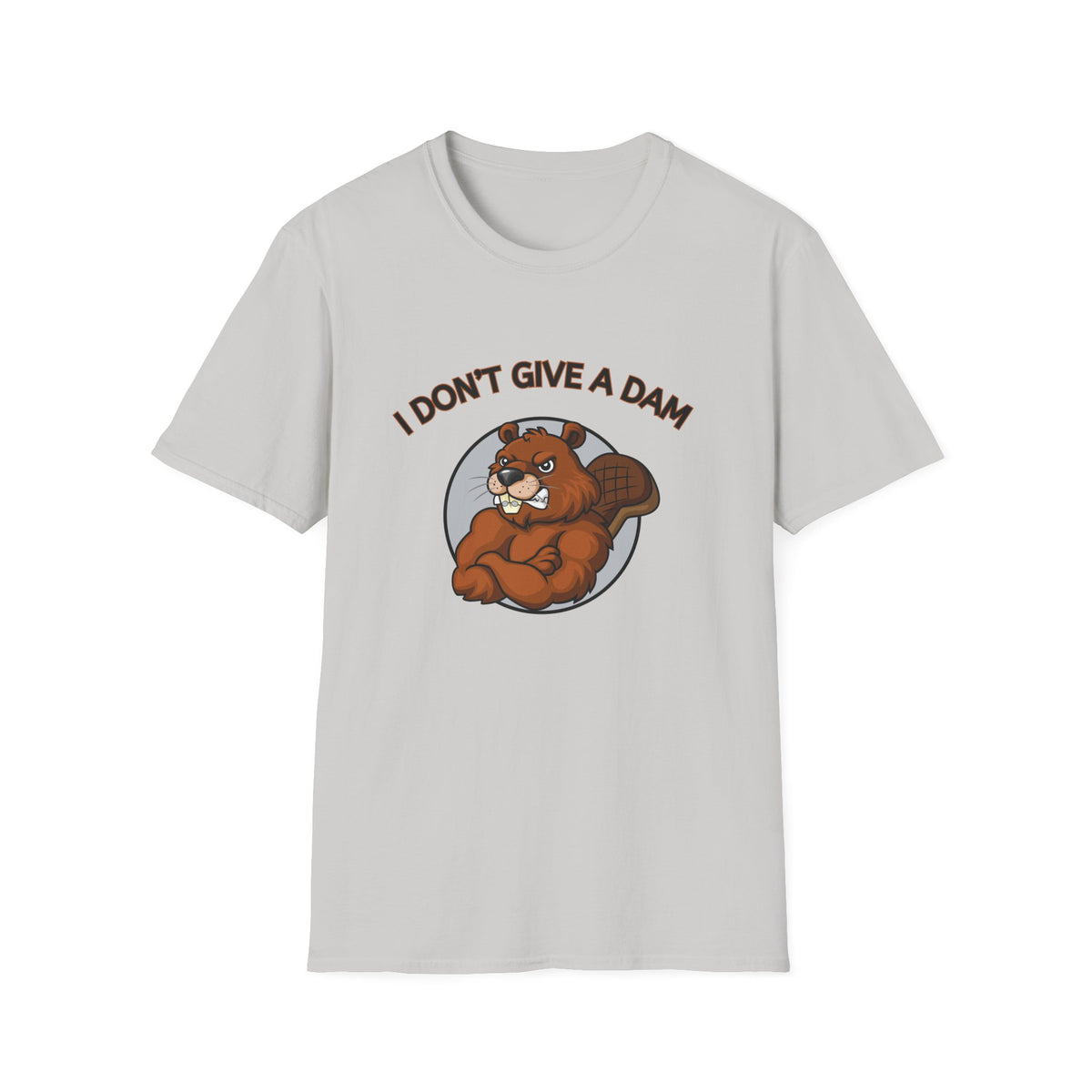 I Don’t Give a Dam Beaver T-Shirt | Funny Nature Tee