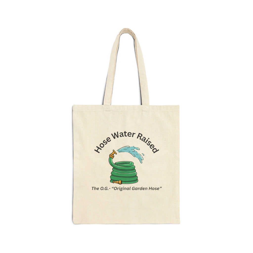 Gen X Hose Water Childhood Facts Tote Bag | Retro Canvas