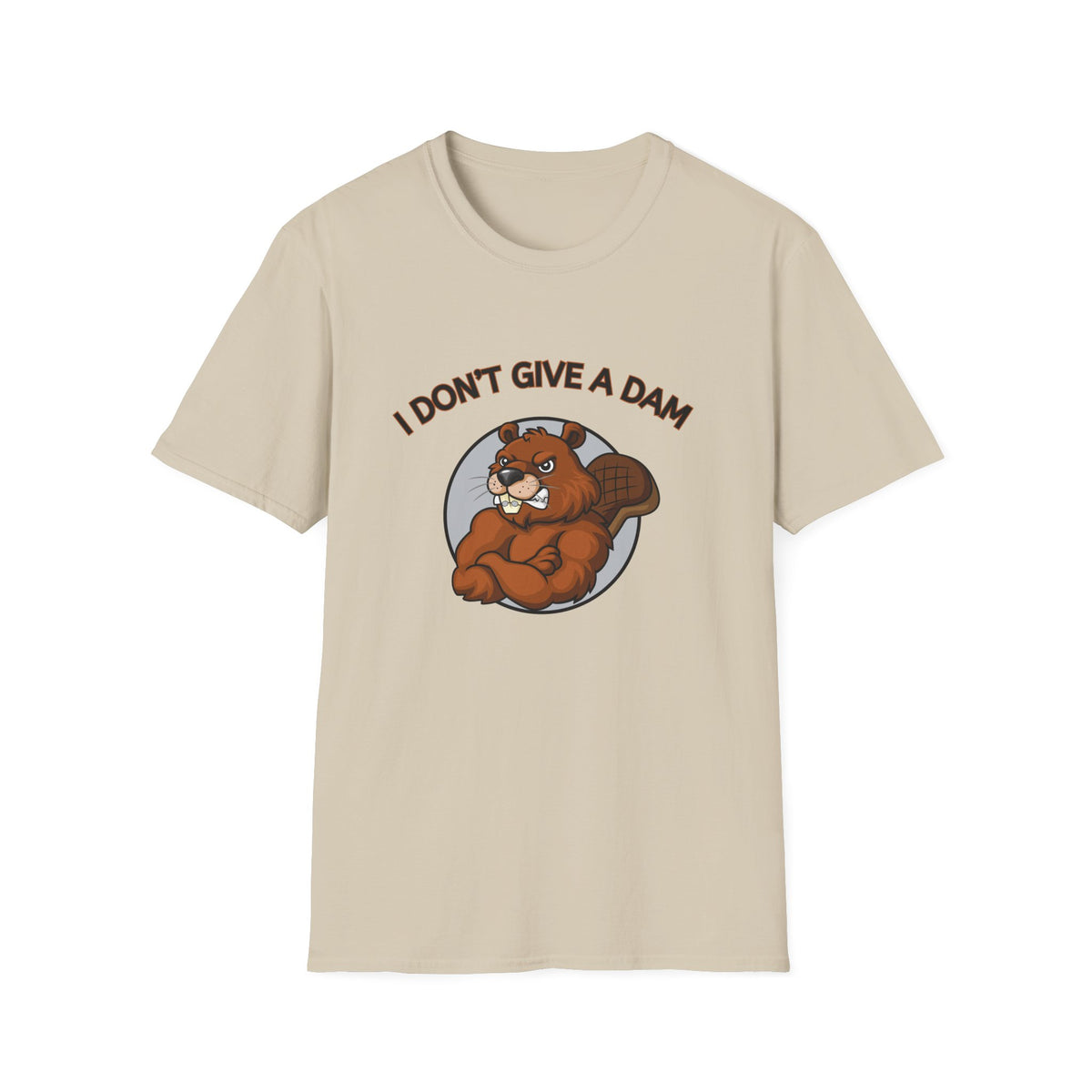 I Don’t Give a Dam Beaver T-Shirt | Funny Nature Tee
