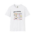 Gen X 70s & 80s TV Shows Bingo T-Shirt | Retro Nostalgia Tee