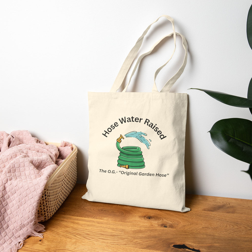 Gen X Hose Water Childhood Facts Tote Bag | Retro Canvas