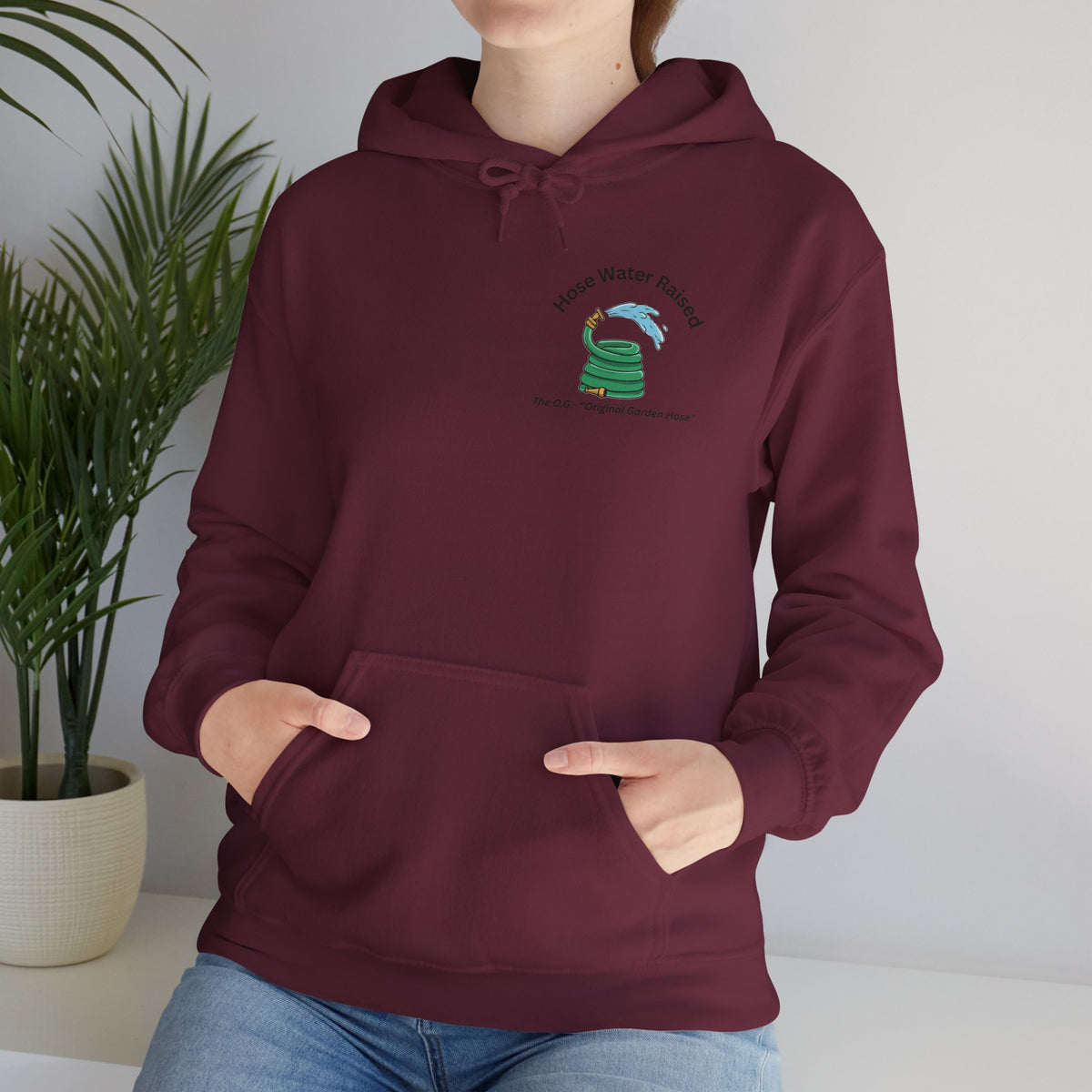 Gen X Raised on Hose Water Hoodie | Retro Childhood Nostalgia