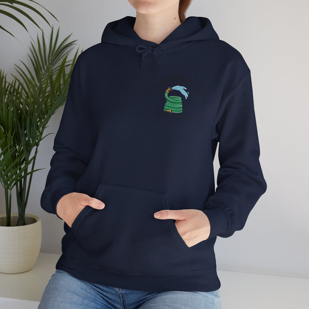 Gen X Raised on Hose Water Hoodie | Retro Childhood Nostalgia
