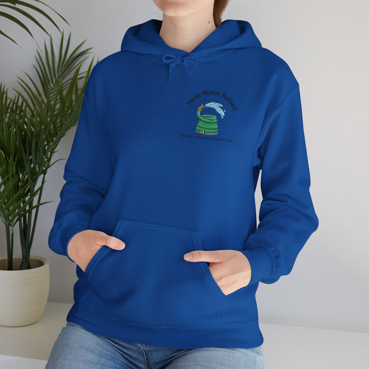 Gen X Raised on Hose Water Hoodie | Retro Childhood Nostalgia
