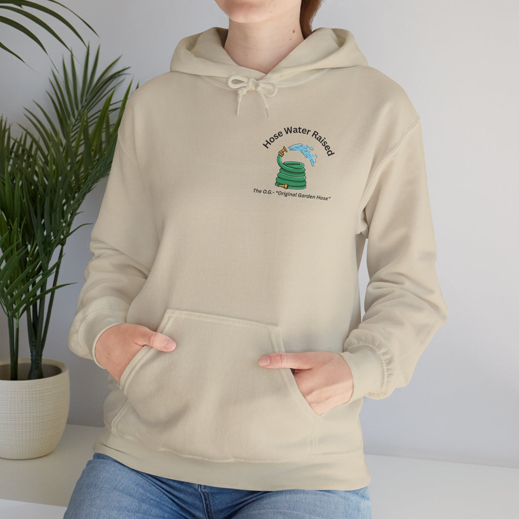 Gen X Raised on Hose Water Hoodie | Retro Childhood Nostalgia