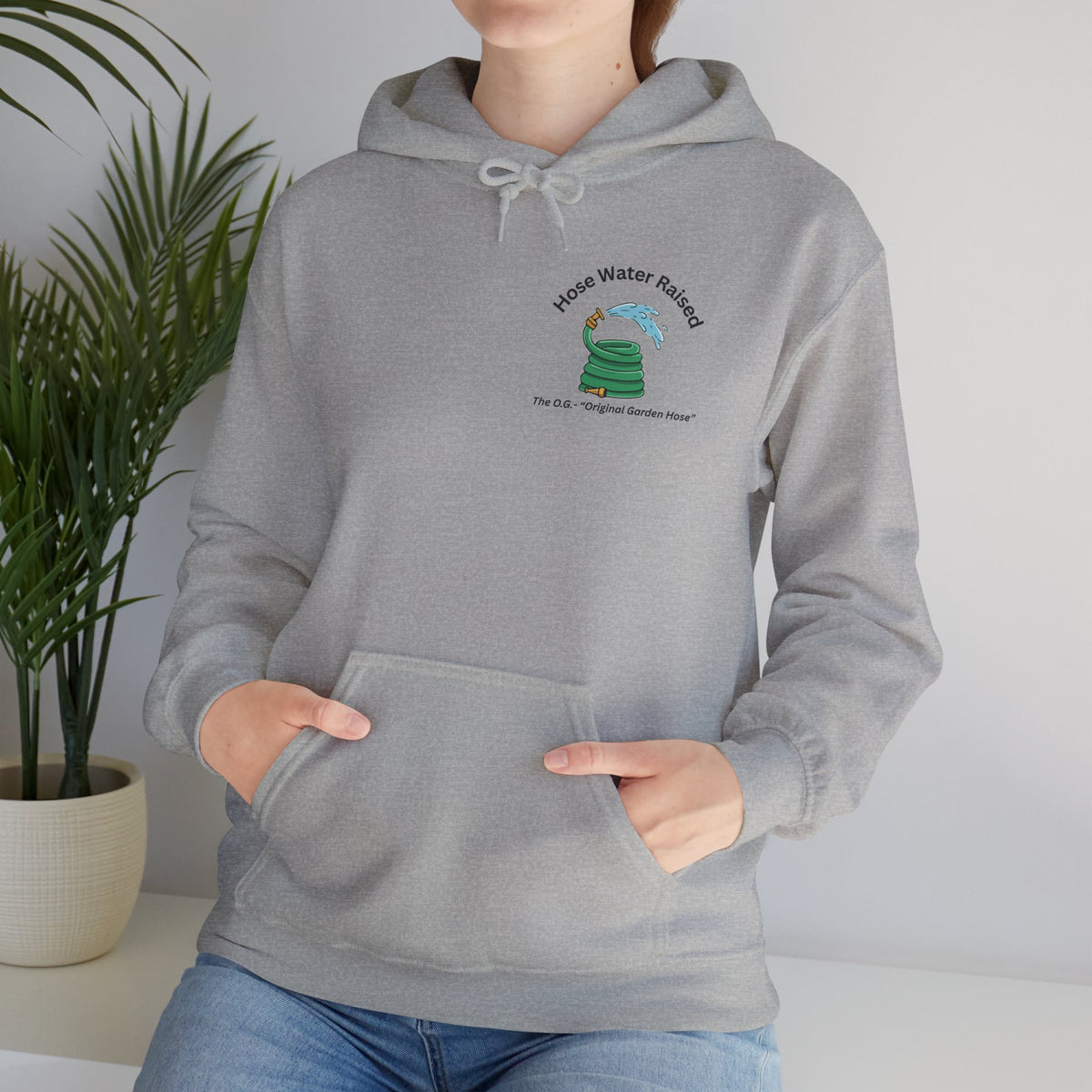 Gen X Raised on Hose Water Hoodie | Retro Childhood Nostalgia