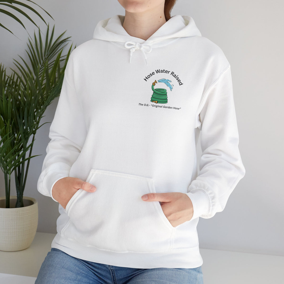 Gen X Raised on Hose Water Hoodie | Retro Childhood Nostalgia