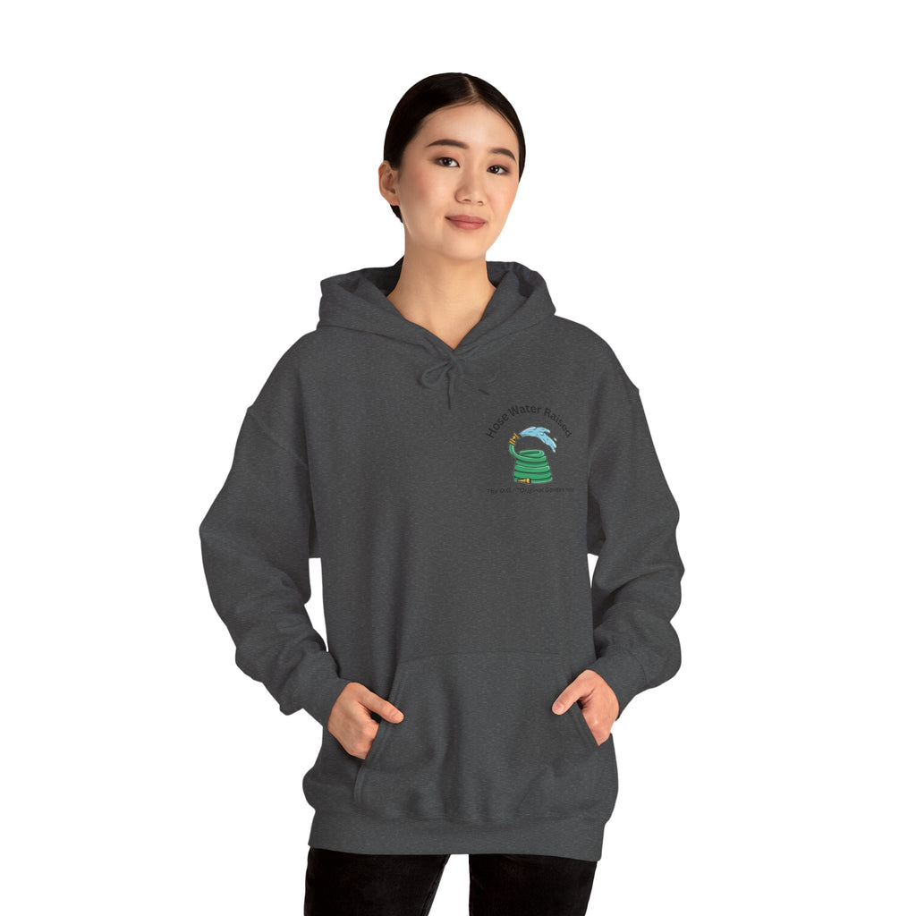 Gen X Raised on Hose Water Hoodie | Retro Childhood Nostalgia