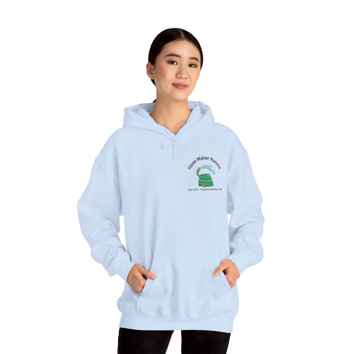 Gen X Raised on Hose Water Hoodie | Retro Childhood Nostalgia