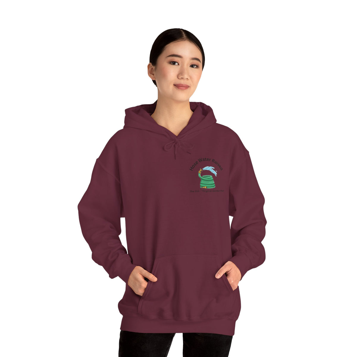 Gen X Raised on Hose Water Hoodie | Retro Childhood Nostalgia