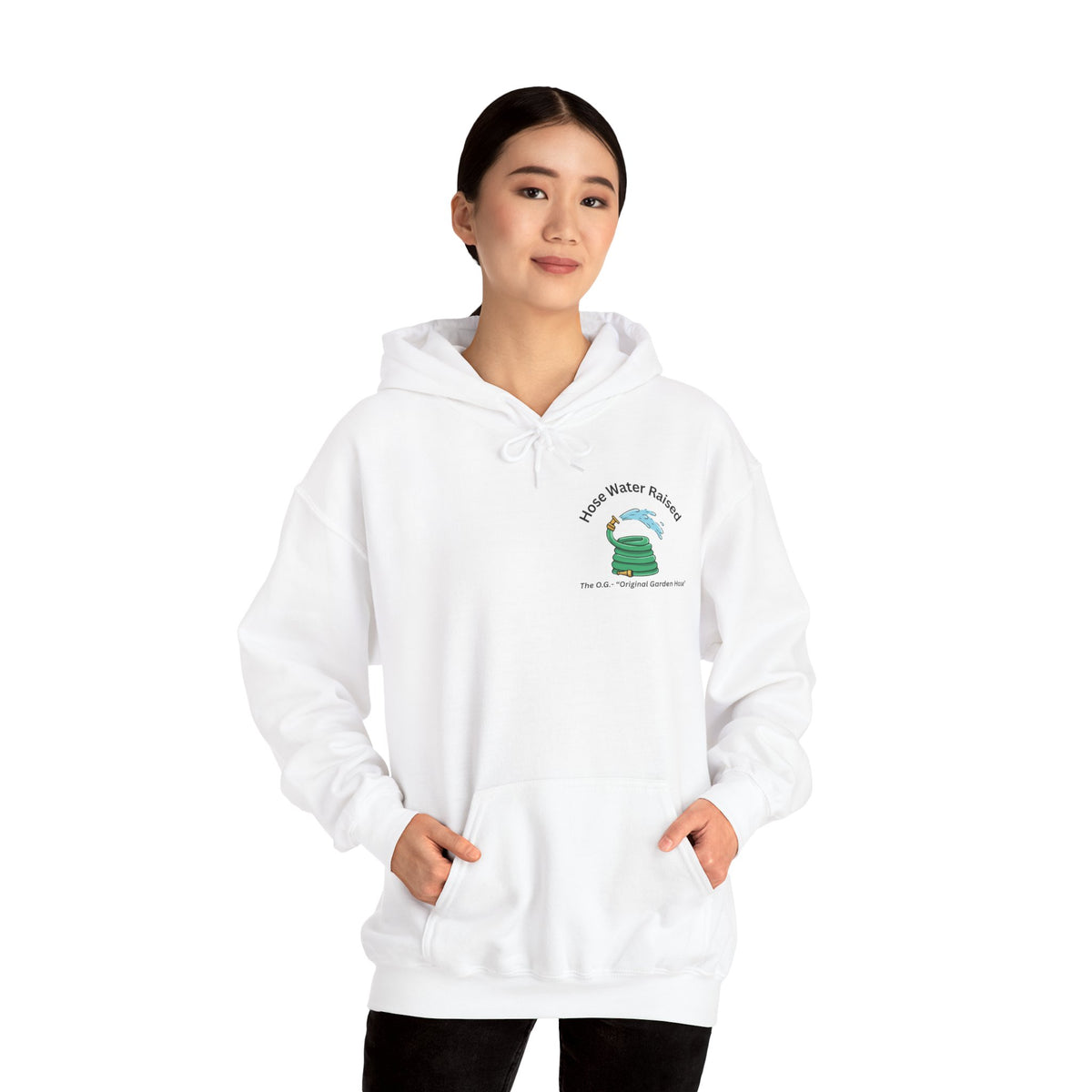 Gen X Raised on Hose Water Hoodie | Retro Childhood Nostalgia
