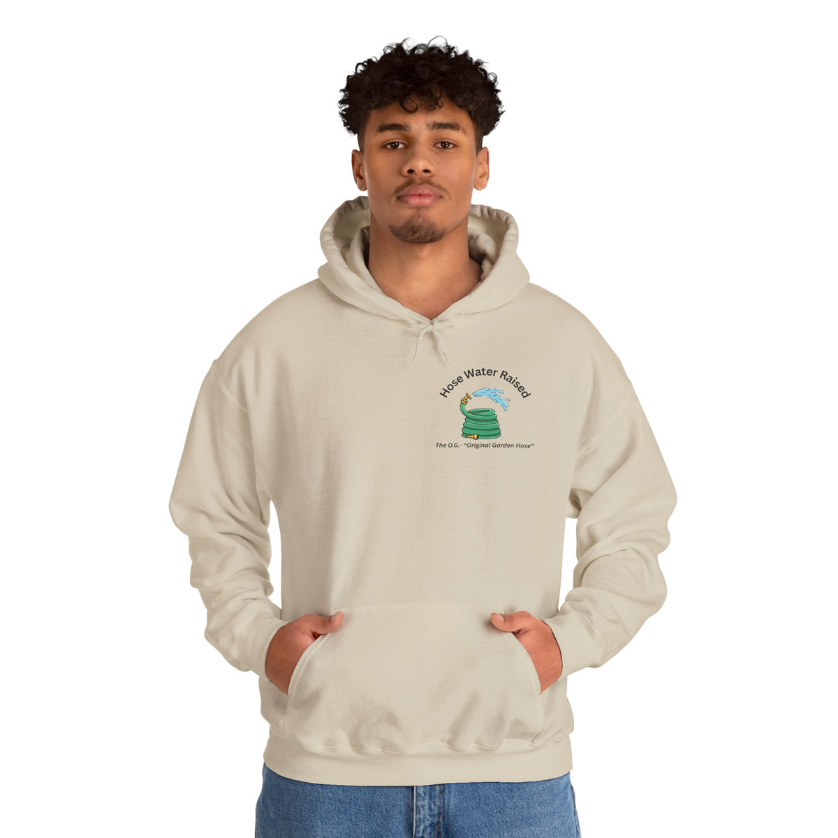 Gen X Raised on Hose Water Hoodie | Retro Childhood Nostalgia