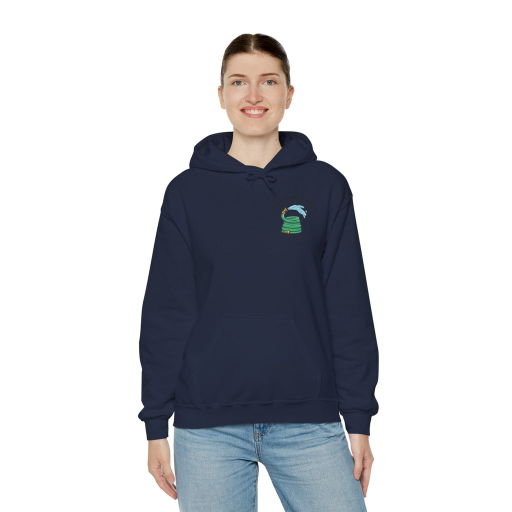 Gen X Raised on Hose Water Hoodie | Retro Childhood Nostalgia