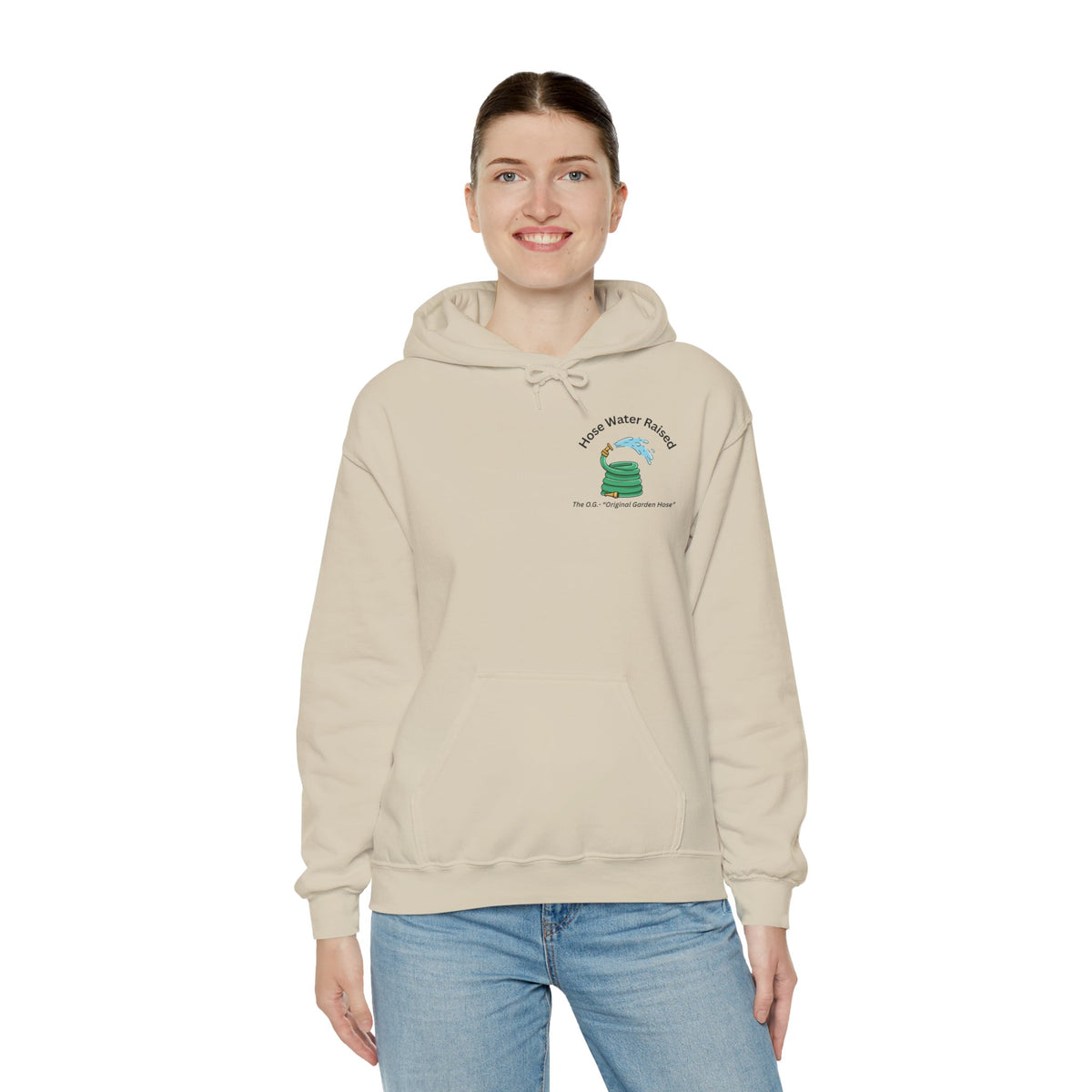 Gen X Raised on Hose Water Hoodie | Retro Childhood Nostalgia