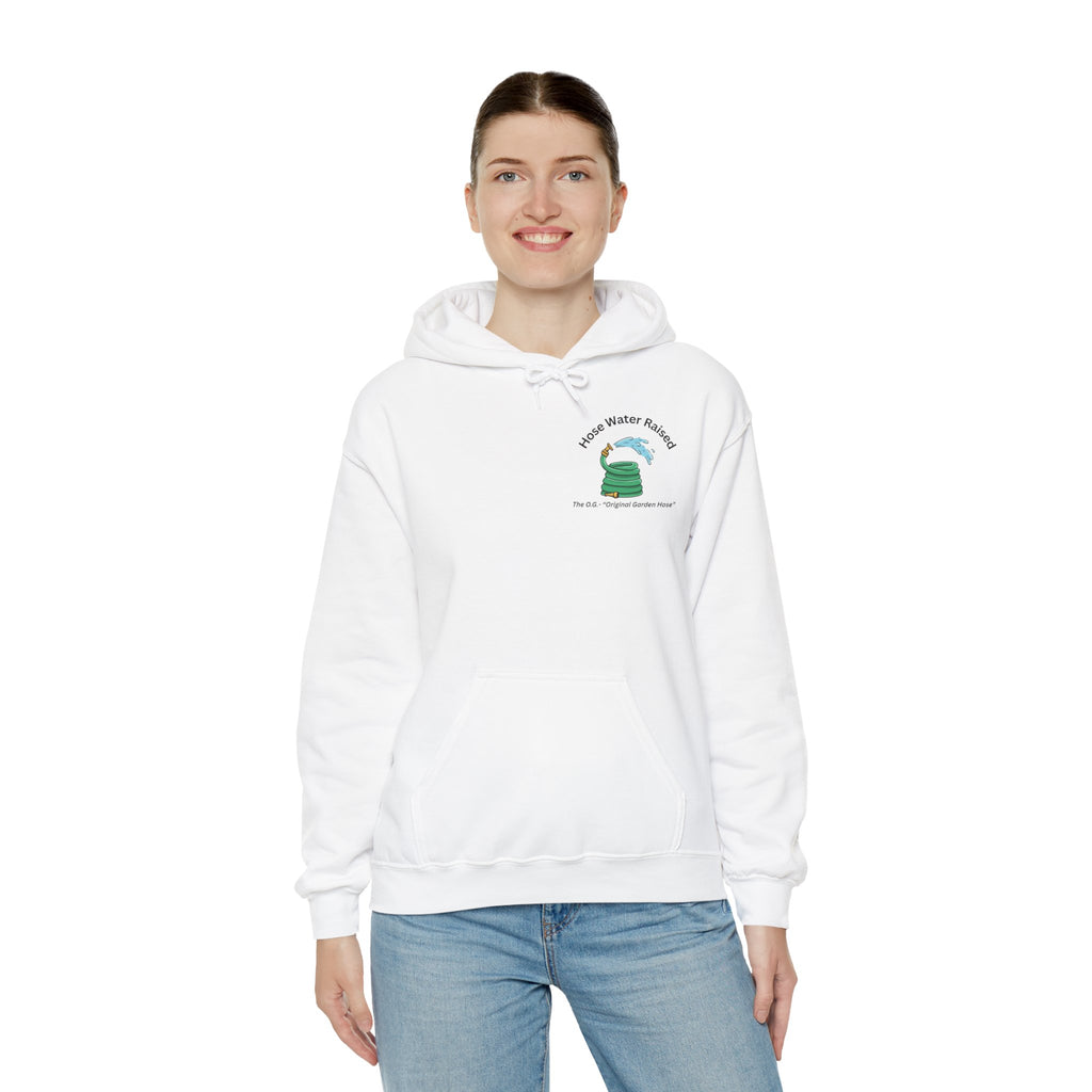 Gen X Raised on Hose Water Hoodie | Retro Childhood Nostalgia