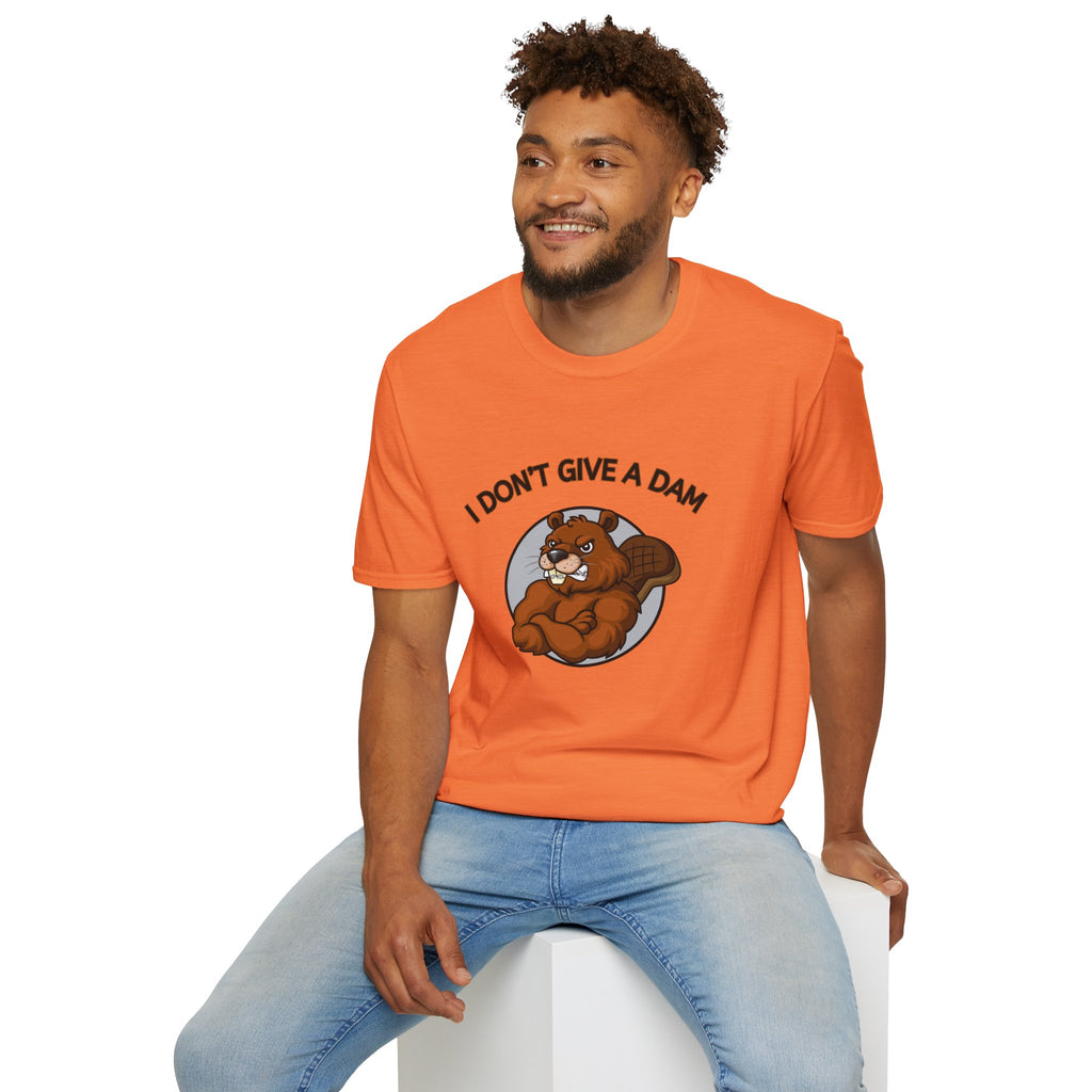 I Don’t Give a Dam Beaver T-Shirt | Funny Nature Tee