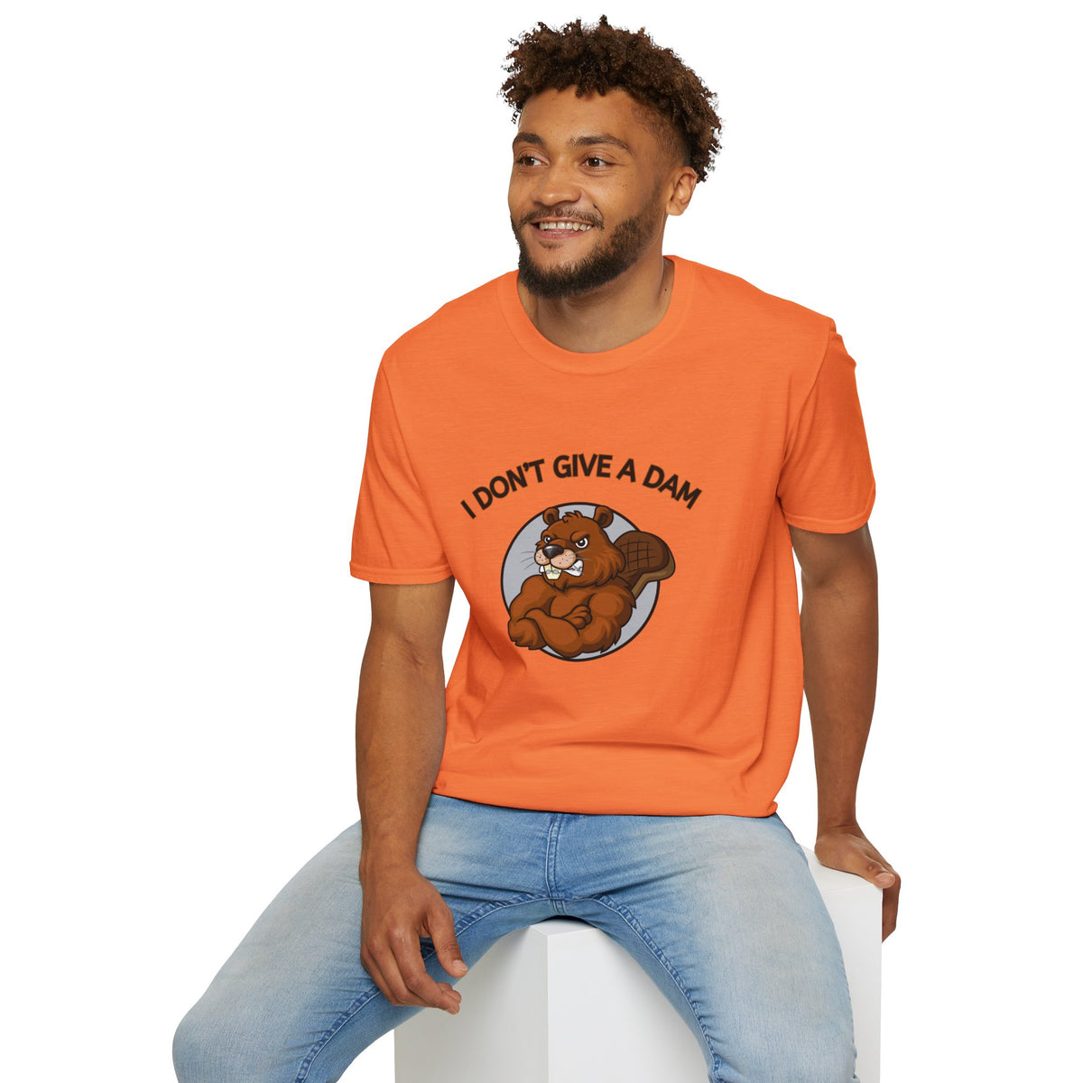 I Don’t Give a Dam Beaver T-Shirt | Funny Nature Tee