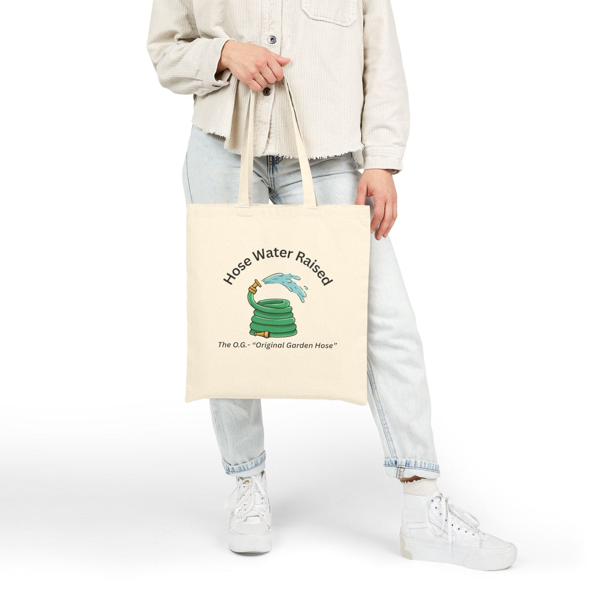 Gen X Hose Water Childhood Facts Tote Bag | Retro Canvas