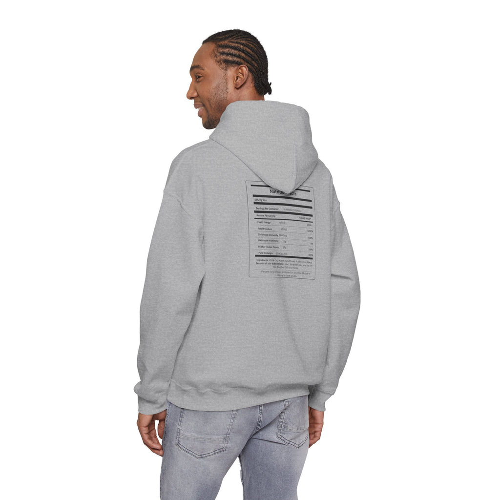 Gen X Raised on Hose Water Hoodie | Retro Childhood Nostalgia