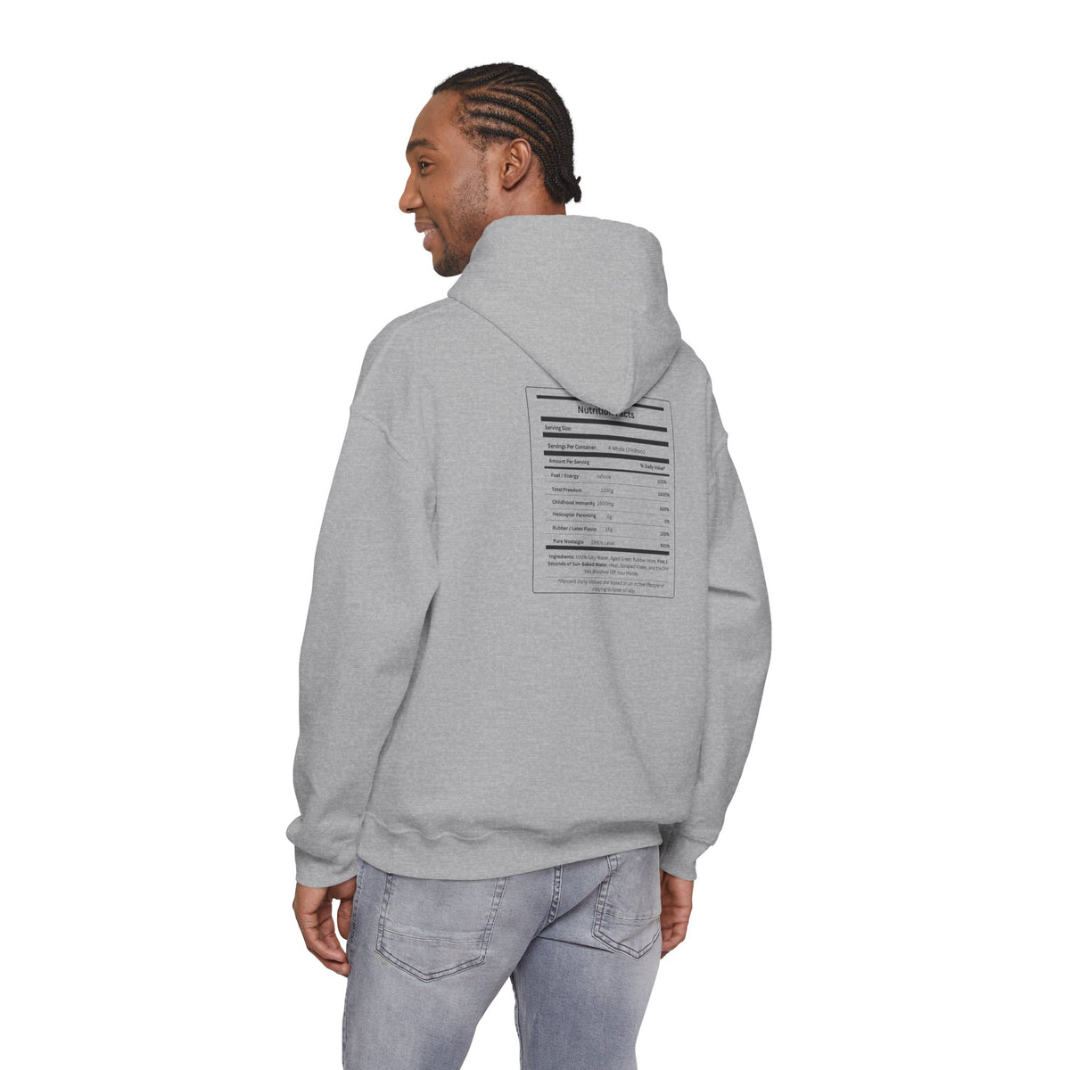 Gen X Raised on Hose Water Hoodie | Retro Childhood Nostalgia