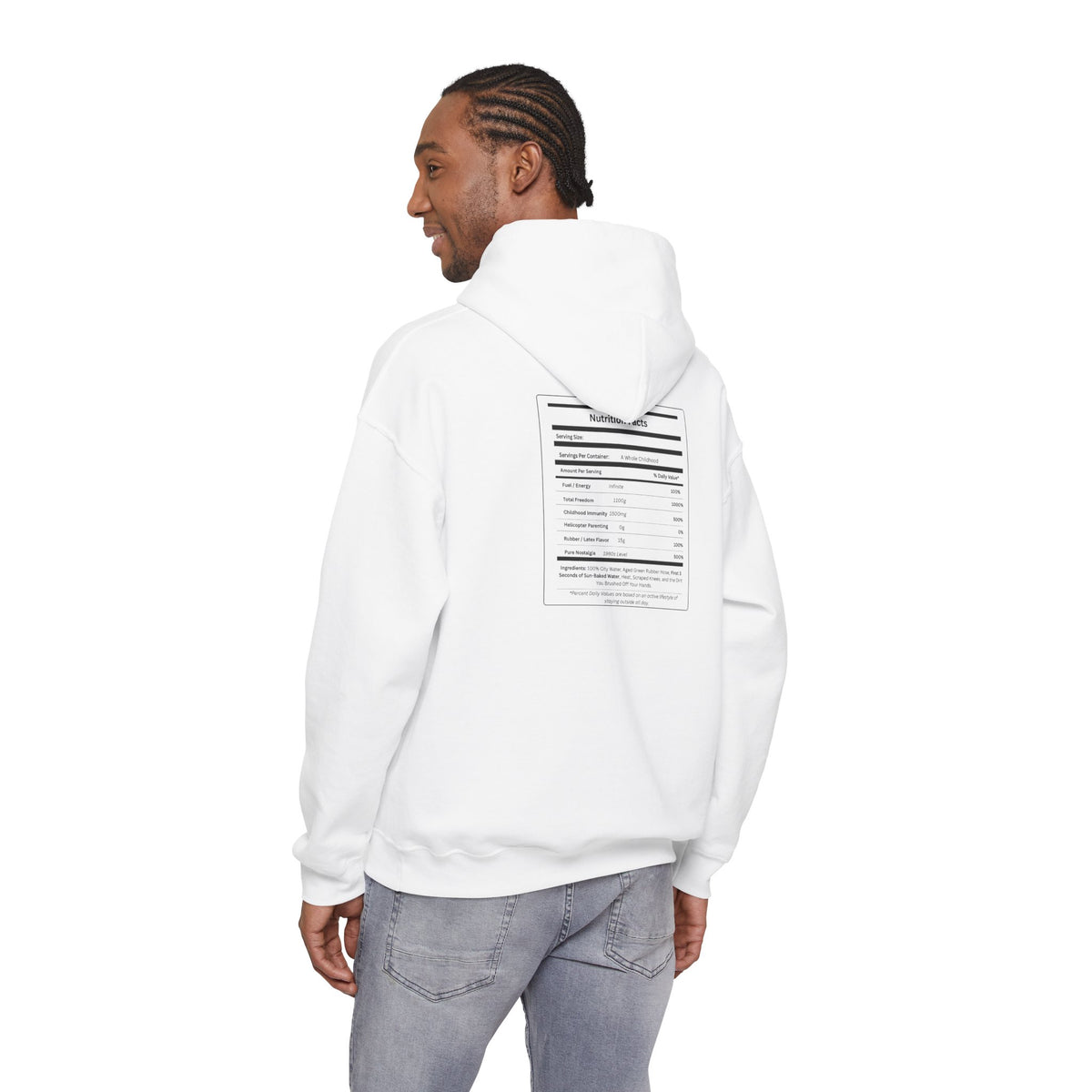 Gen X Raised on Hose Water Hoodie | Retro Childhood Nostalgia